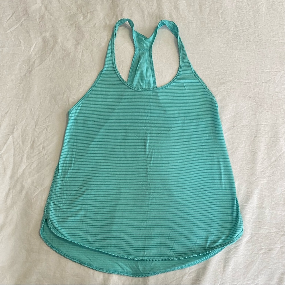 lululemon athletica blue  105 F Singlet Racerback Tank Top